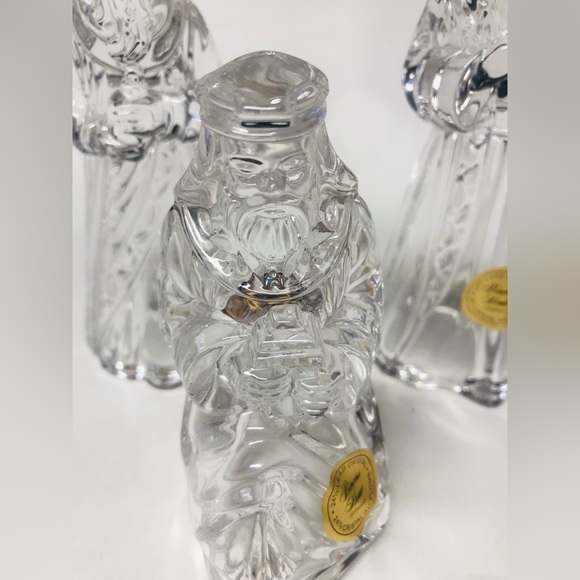THREE WISE MEN CRYSTAL NATIVITY PIECES PRINCESS HOUSE CRYSTAL BRAND NEW WITH TAG - Picture 9 of 10